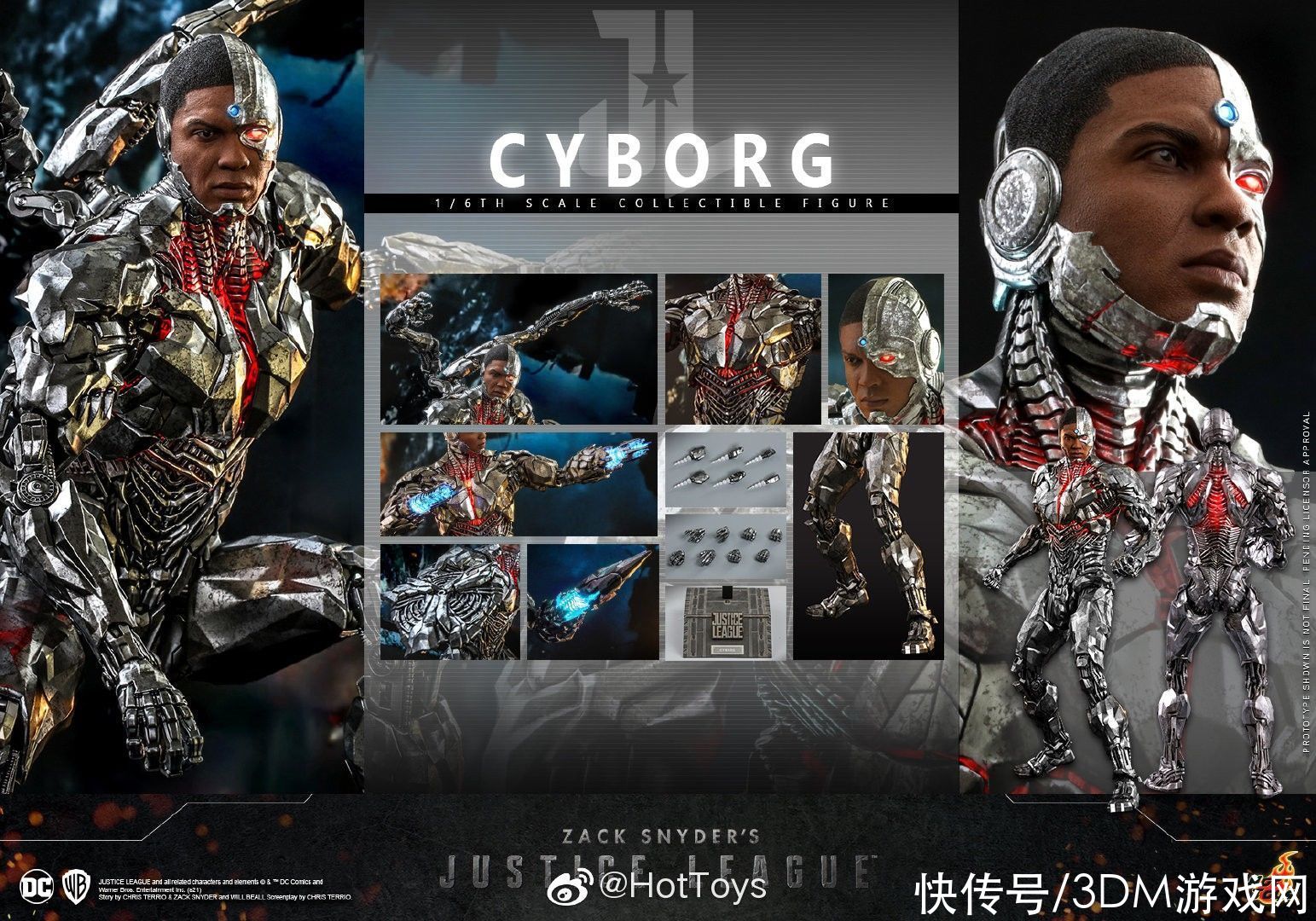 正义联盟|Hottoys两款新品扎导《正联》钢骨 热能装甲蝙蝠侠