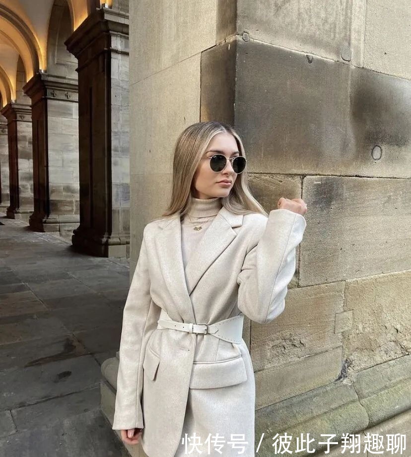 大衣别再穿一身黑了!这样穿才洋气!