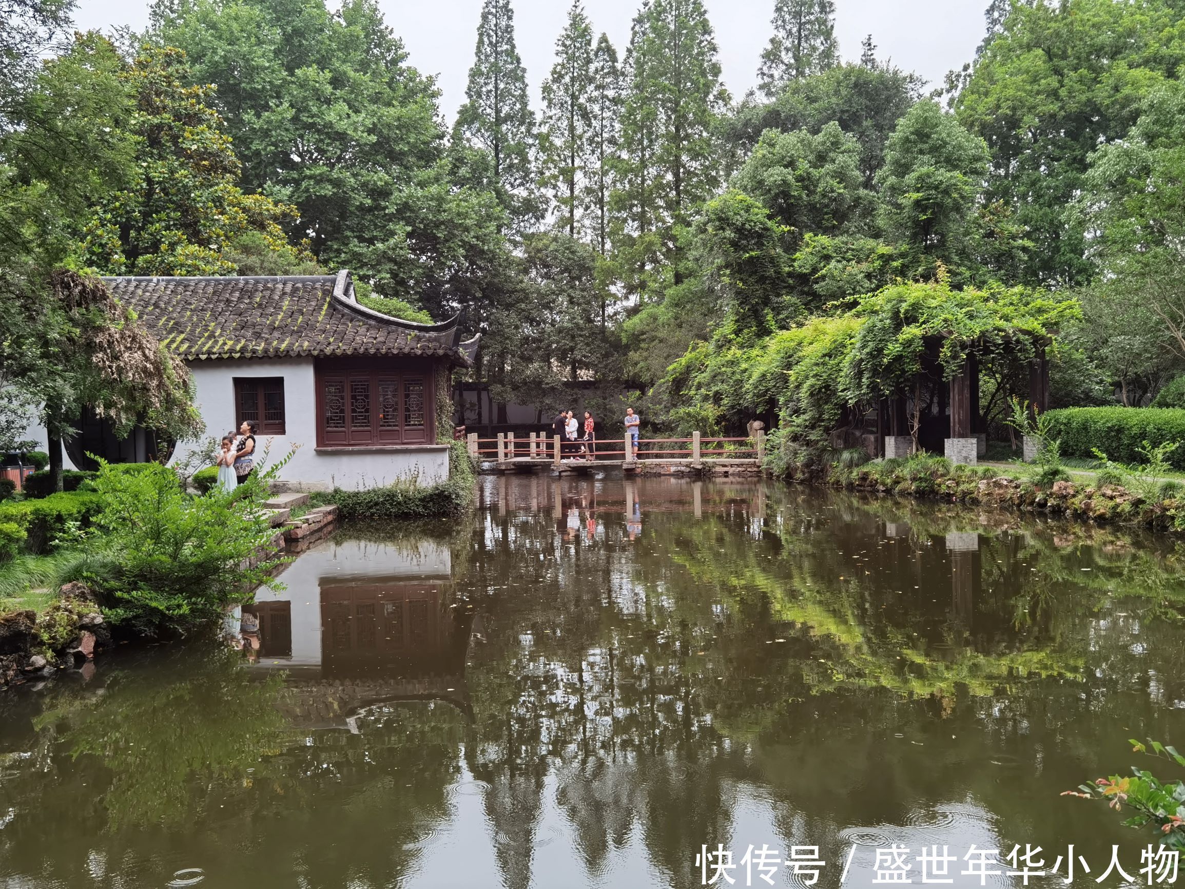 清代|清代著名学者、文学家朱彝尊故居“曝书亭”是座古色古香的江南小园林