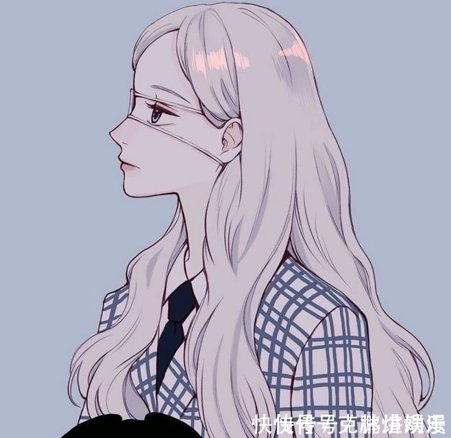 头像|一组少女心十足的好看插画,很适合做卡通动漫头像哦!