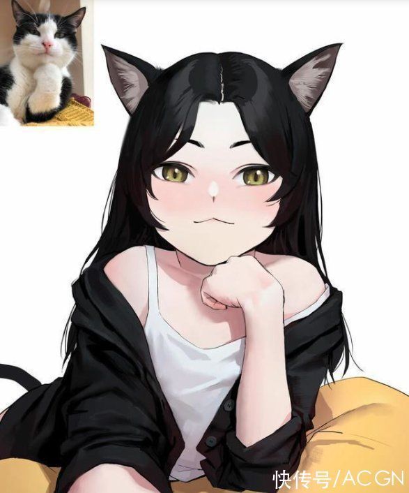 耳朵!网友分享猫耳的不同画法,好怪哦,再看一眼