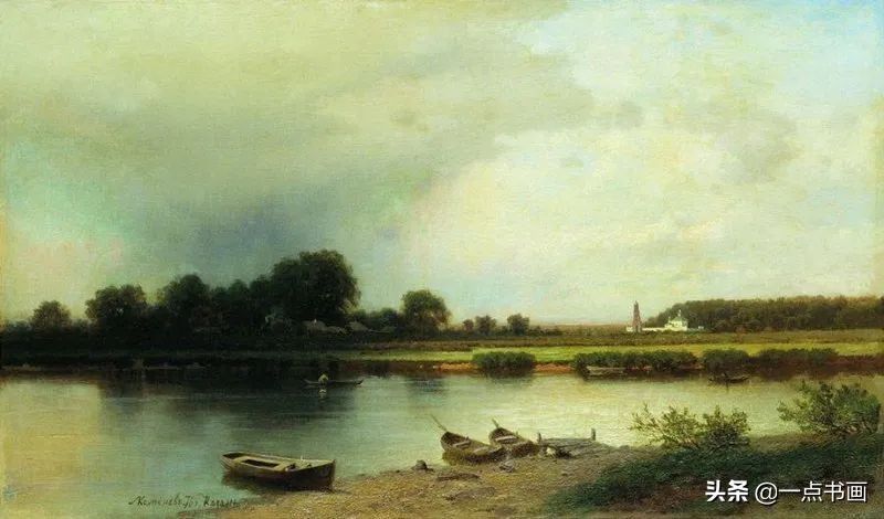 列夫·！光色优美的俄罗斯风景油画，如此迷人美丽