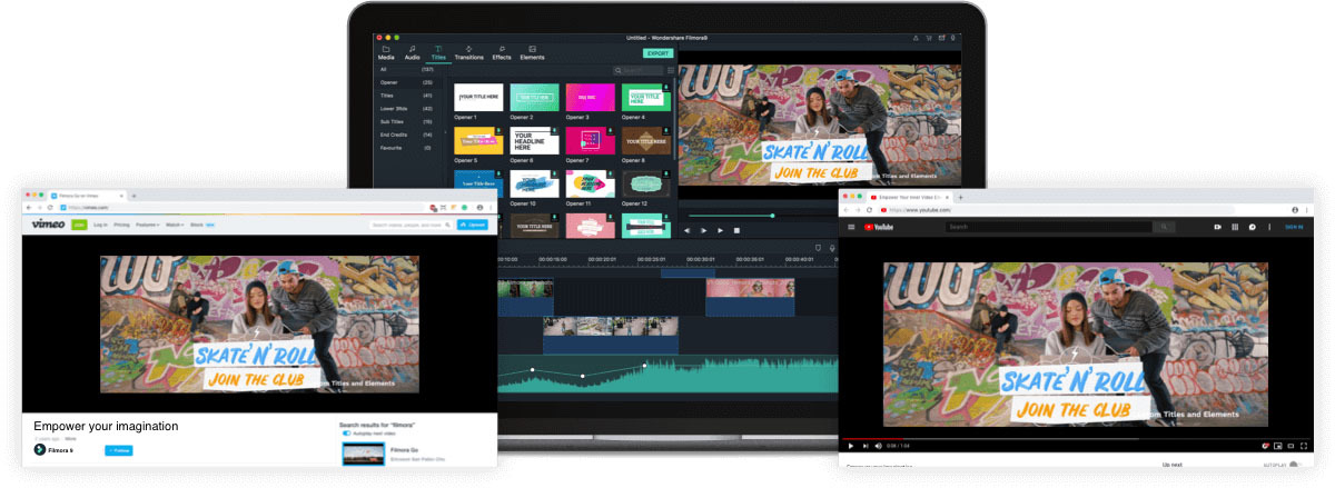 喵影工厂 Wondershare Filmora v9.4.1.4 汉化破解版-423下载站