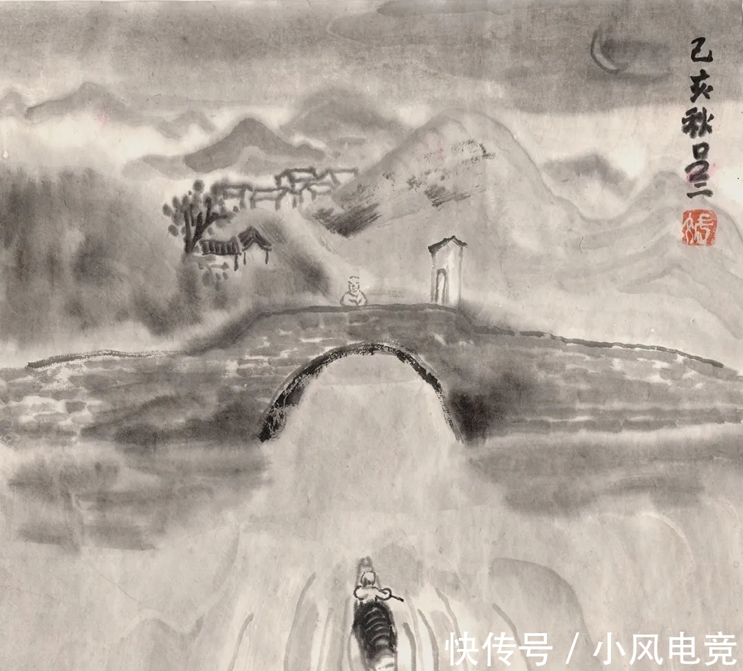 画家!从事中国画创作之人,大多是画家,而吕三,是画为他活的艺术家!