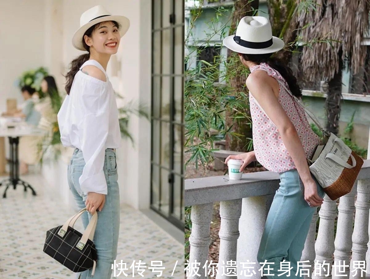 上衣|“懂穿”的女人,穿牛仔裤很少搭配T恤,选对上衣才能美得轻松