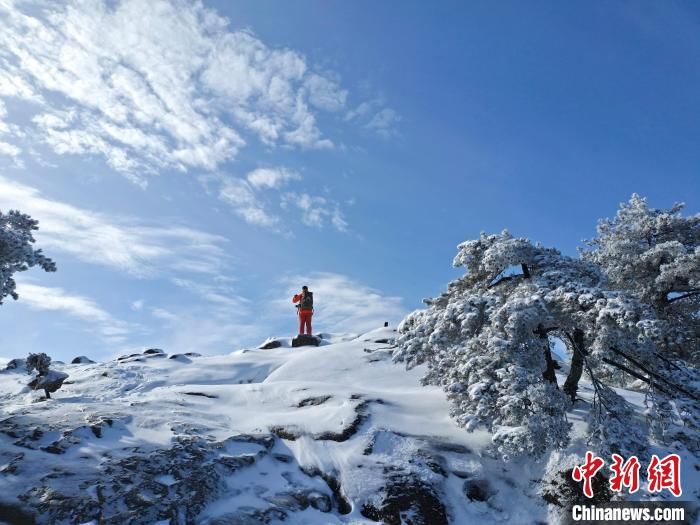 黄山|黄山风景区迎来今冬首场降雪