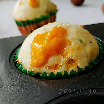 葱香芝士咸蛋糕