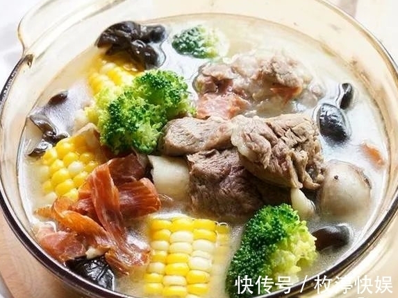 四菜两汤，肉质酥嫩，汤汁醇厚，营养美味又滋补，常吃益智强体质