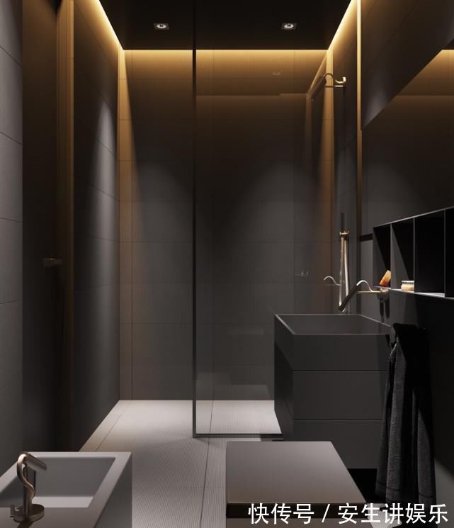 漂亮|灵活的深灰色的现代装饰设计,大气又漂亮