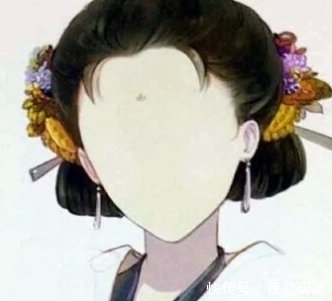 三张古风头像,你觉得哪个发型最适合自己测你长着一张什么脸