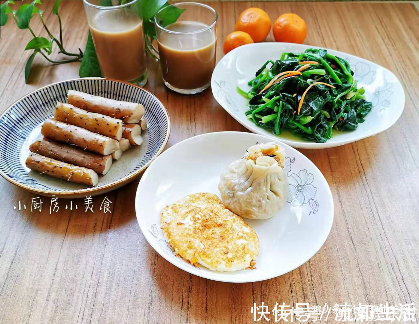 家里有孩子,天再冷也会起早做早餐,简单营养不重复,孩子吃得香