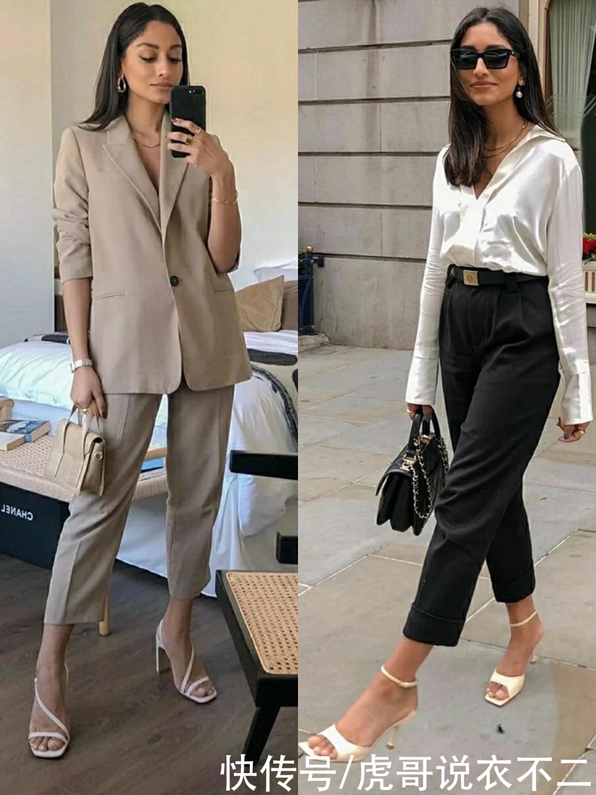 九分牛仔裤关键在鞋子，有品位的女人会配这3种，百搭时尚显气质