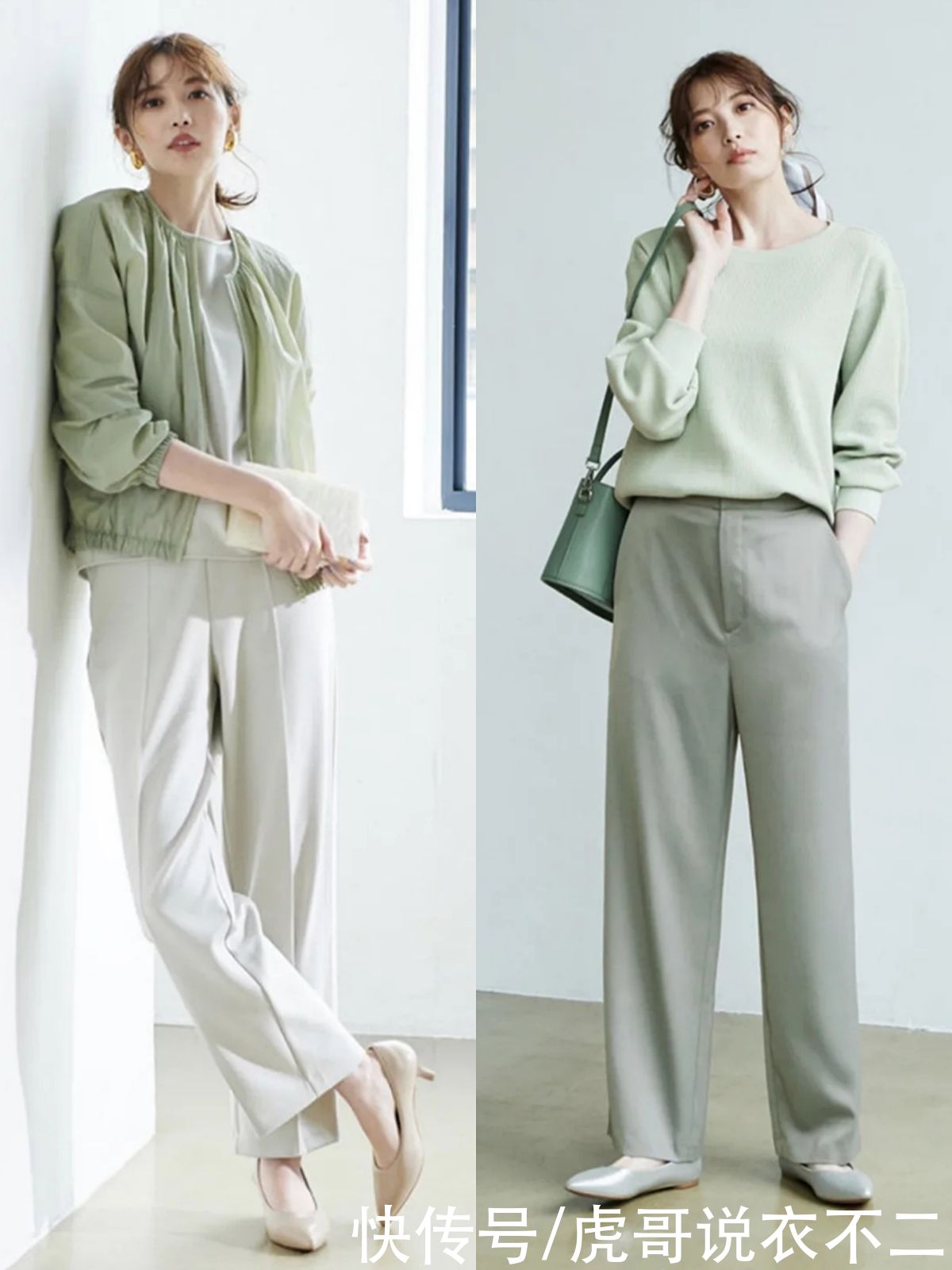 春季流行的“绿色系”，穿对了令人眼前一亮，难怪日本女性都爱穿