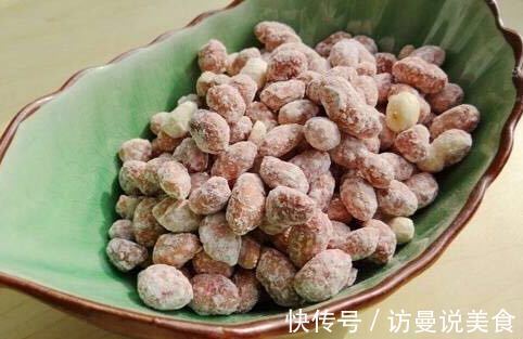 糖霜花生,这样做出来休闲小零食,又干净卫生,还不用担心防腐剂