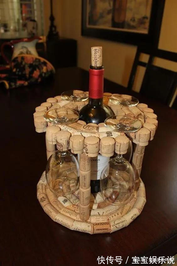 软木塞|一个木塞百种姿态,酒瓶塞攒起来搞创意,一个不嫌少,再多不算多