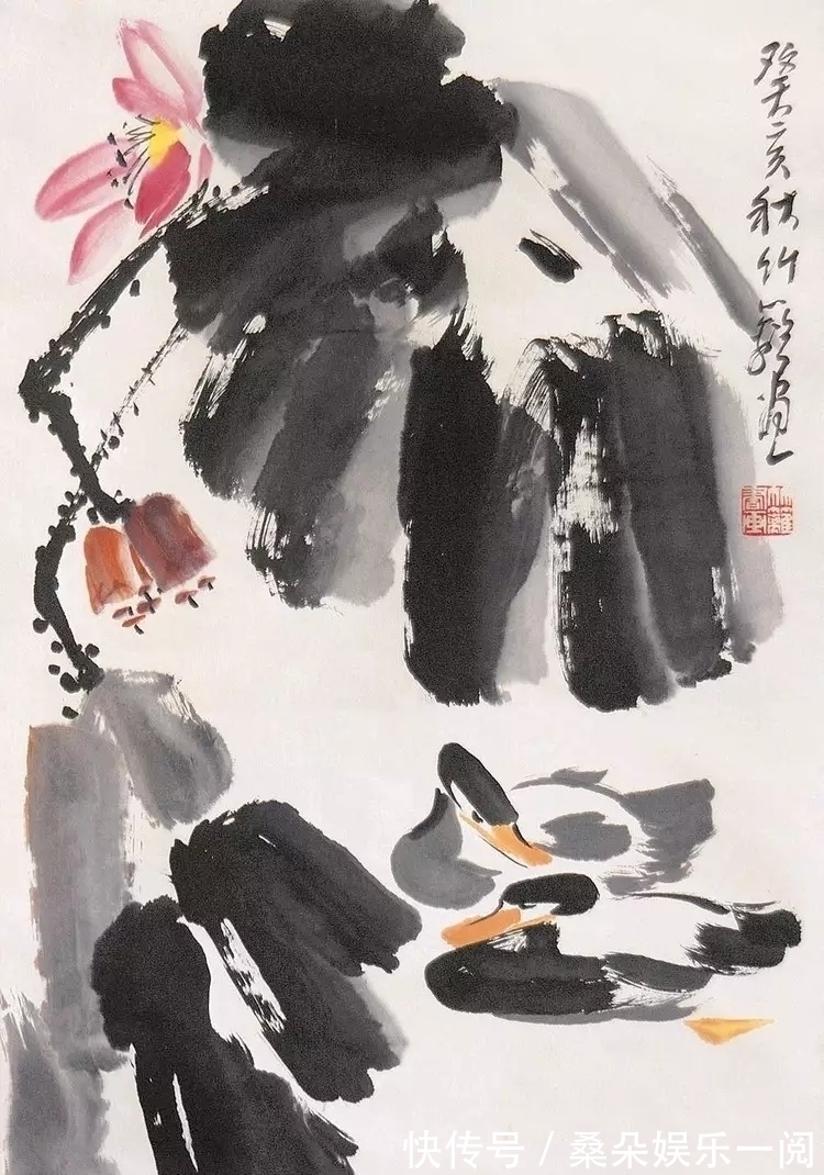 夏天|酷暑难耐的夏天,看完孙竹篱的花鸟画,能否给你带来丝丝的凉意?