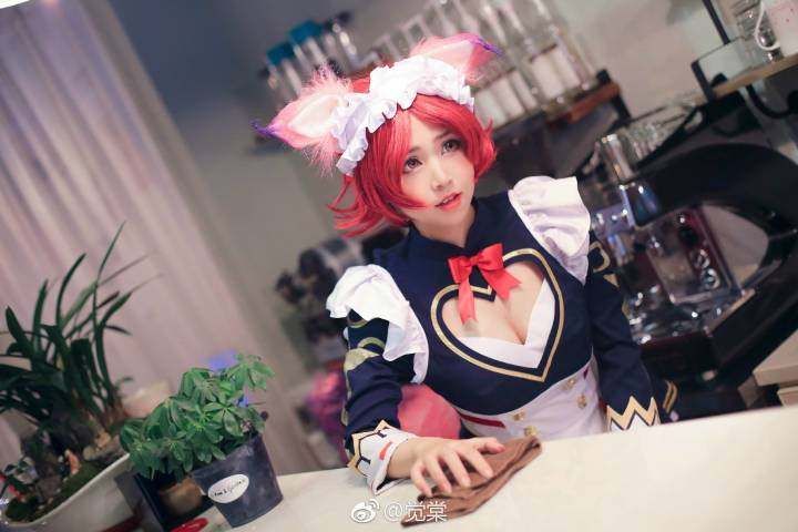 tya事务所 王者荣耀 女仆妲己cosplay