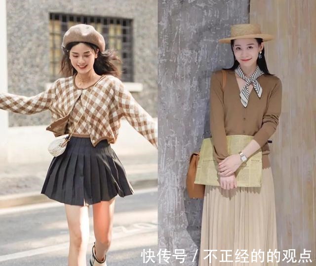 色系 “奶奶衫”的美被低估了,藏在细节里的搭配学问,是真值得借鉴!
