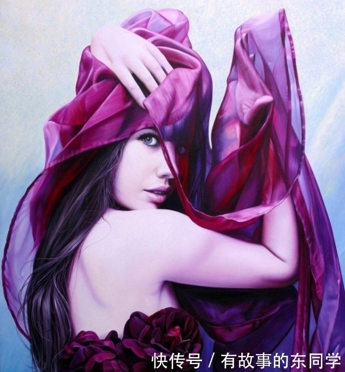 克洛斯#终极性感唯美,极致细节刻画——大师级别老奶奶的超写实神作