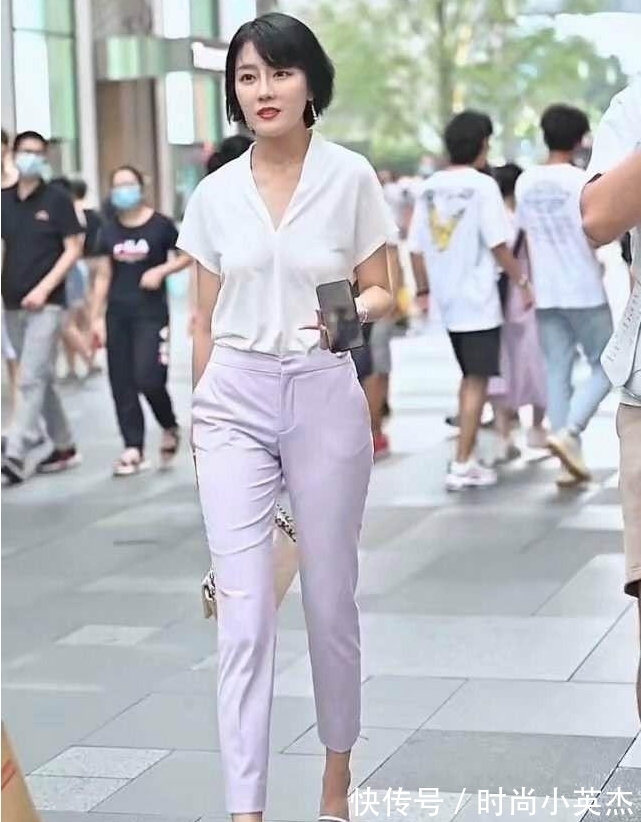 穿搭 气质型短发美女,这样的穿搭更显迷人的魅力