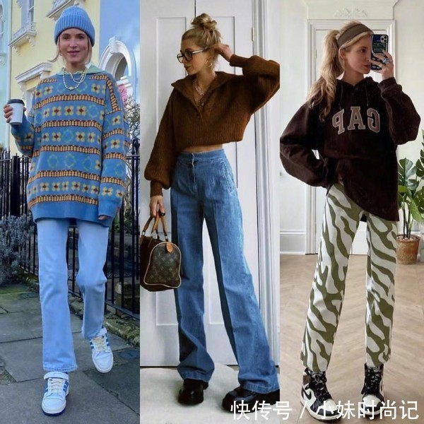 春天“上短下长”搭配法火了!短上衣+长裤,显高显腿长