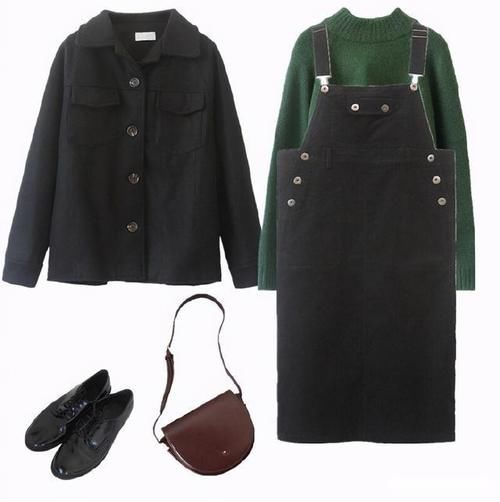 “暗沉”墨绿色毛衣这样穿竟显白!不老气?