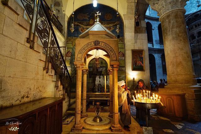 基督教圣地,耶稣在这里遇难、安葬、复活,信徒慕名而来