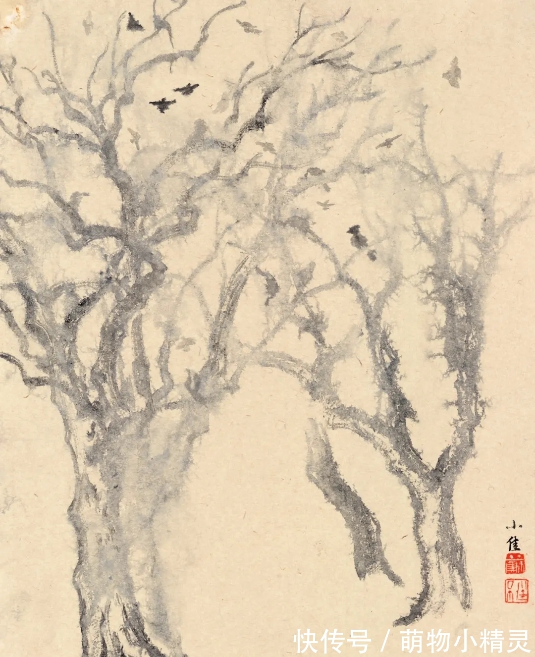 山水画!才女|苏小佳,一个有诗意的青年山水画创作者