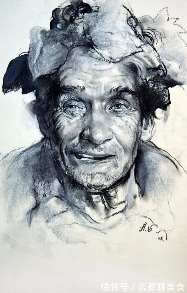 尼古拉&俄罗斯绘画大师级的素描和油画,恰到好处的美