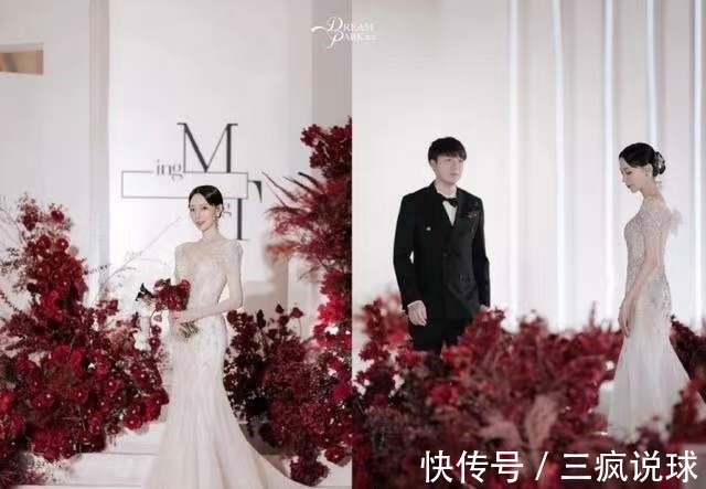 武汉队|恭喜!国足当红国脚大婚,新娘穿唯美婚纱好美,眼含热泪奉子成婚