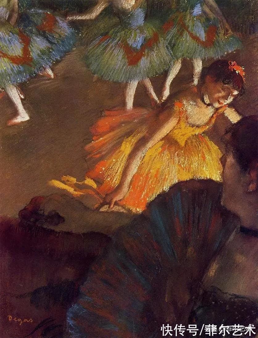 法国@法国艺术大师埃德加·德加舞女125幅油画作品,美翻了