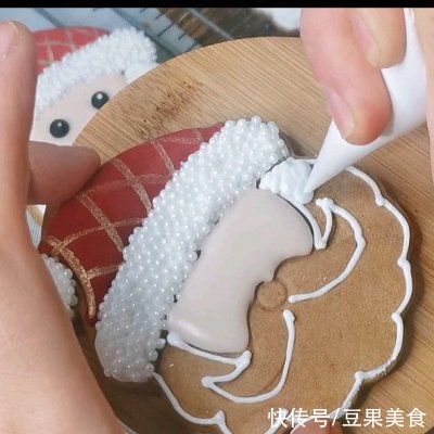 #我心中的冬日限定#圣诞老人糖霜饼干