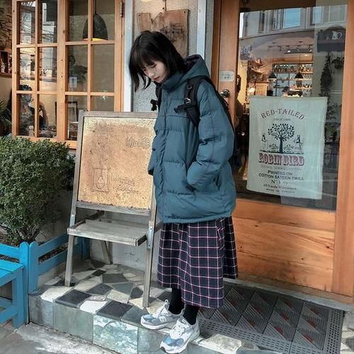 小个子羽绒服一定要这么穿，时髦又温柔，记住了哦