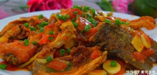 下饭|番茄烧草鱼最好吃的做法,简单美味又下饭,看看你喜欢吃不?