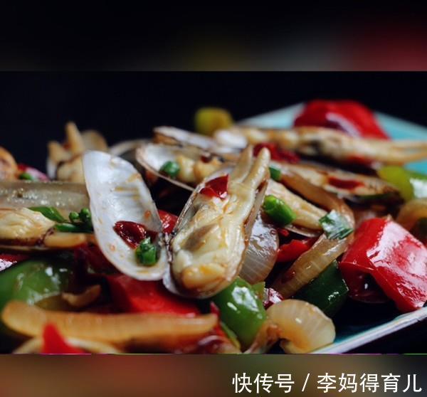麻辣|教你用豆豉做爆炒蛏子，麻辣鲜香，比卖的好吃一百倍