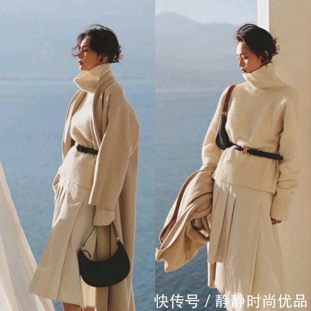 上半身 40岁女人选择“半身裙”时,穿这3种版型,能达到显瘦的效果
