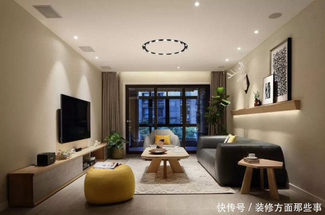 三居室|126平现代风三居室,不同的光源给空间氛围有着不一样的氛围