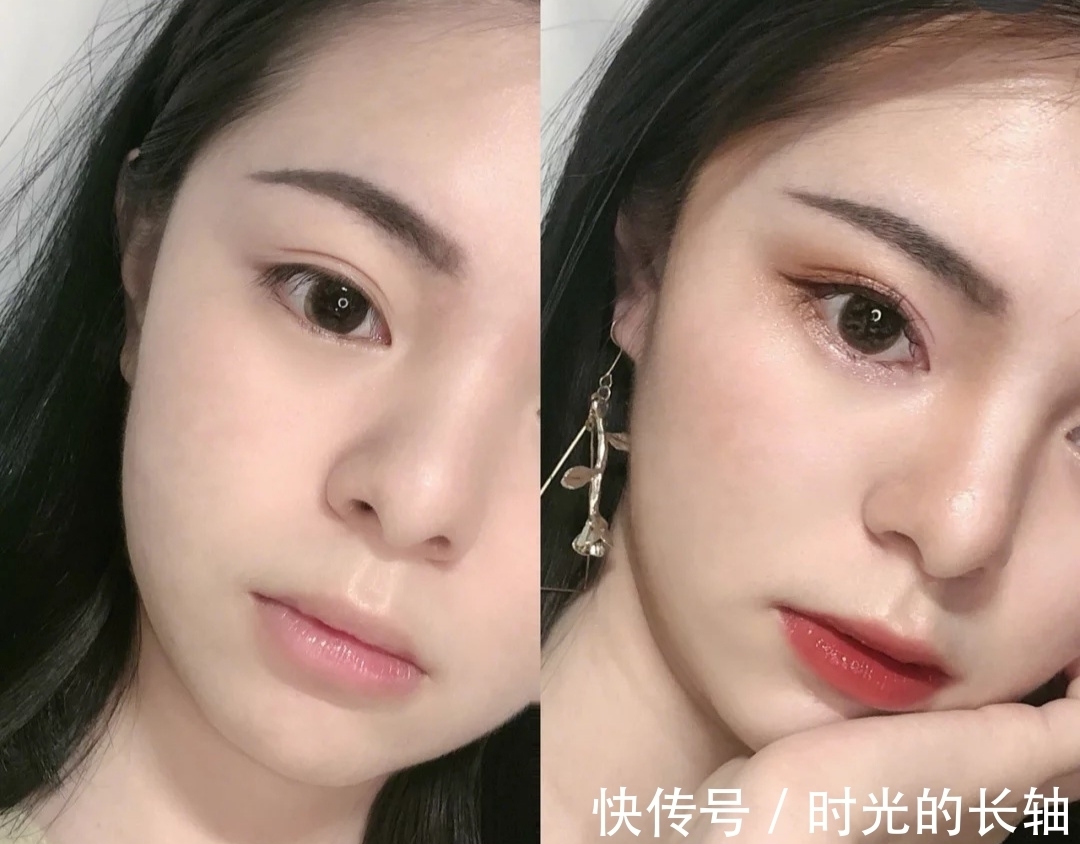 脸型|圆脸必备修容大法，修容成功秒变小脸尖下巴，让圆脸型更有高级感