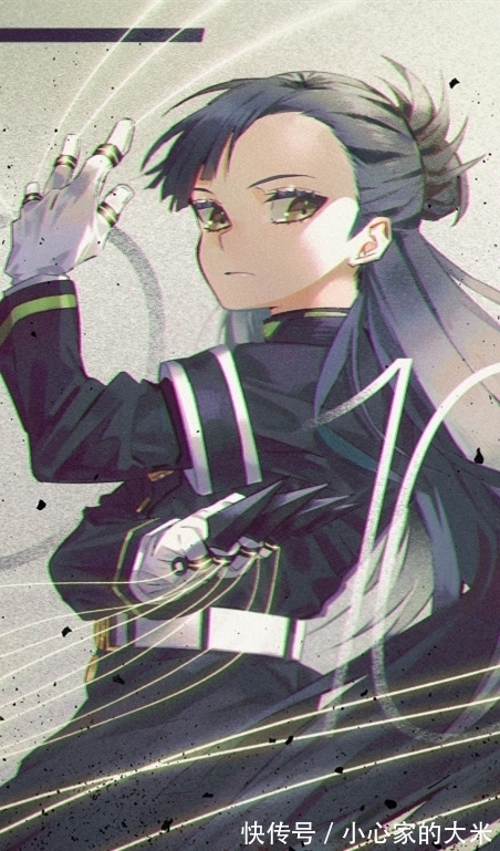 全面屏|《终结的炽天使》雪见时雨,动漫全面屏壁纸,冰山形态的冷美人