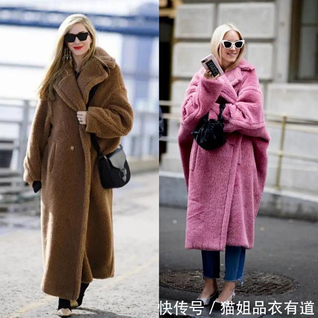 比羽绒服轻薄,比皮衣温柔,2021冬天羊羔毛外套火了,难怪人人都爱