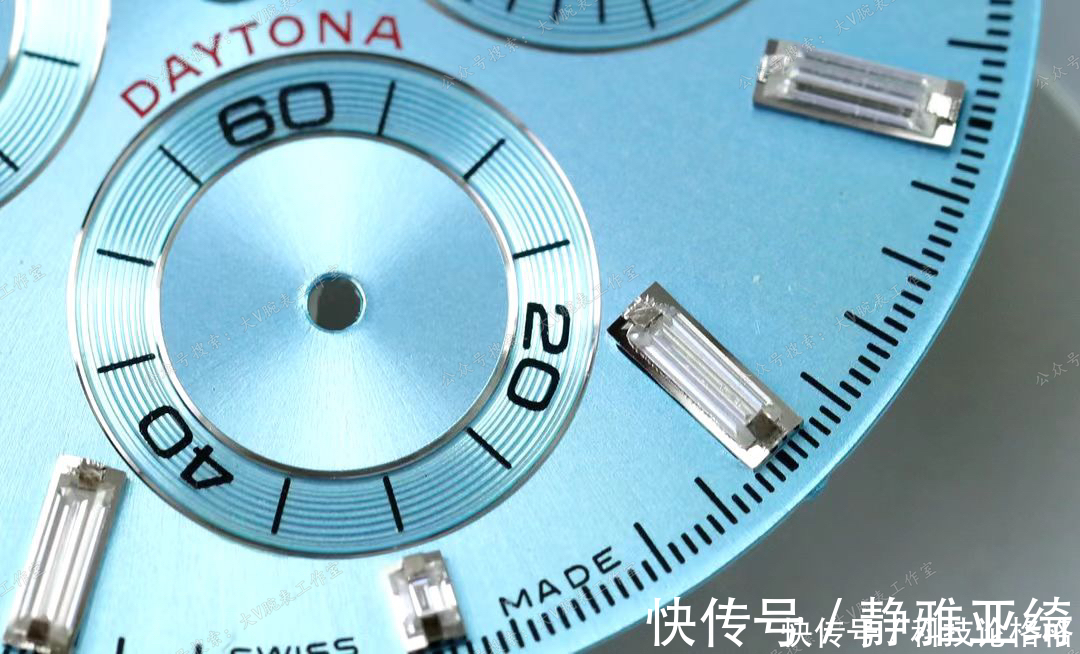 劳力士|大v腕表 劳力士迪通拿改装后镶钻冰糖迪腕表!迪通拿后镶钻莫桑钻圈口!