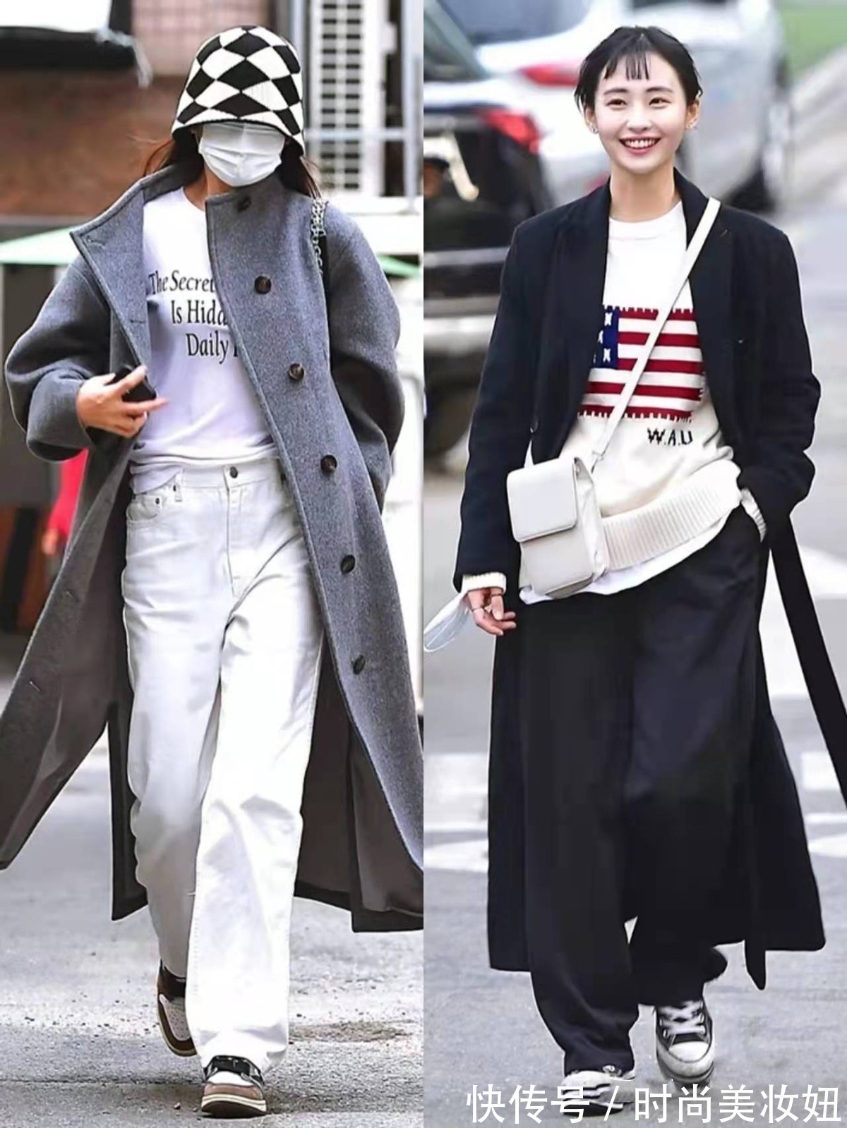单调感 “韩国女生”日常穿搭有多时髦?看这些街拍穿搭造型,洋气又个性