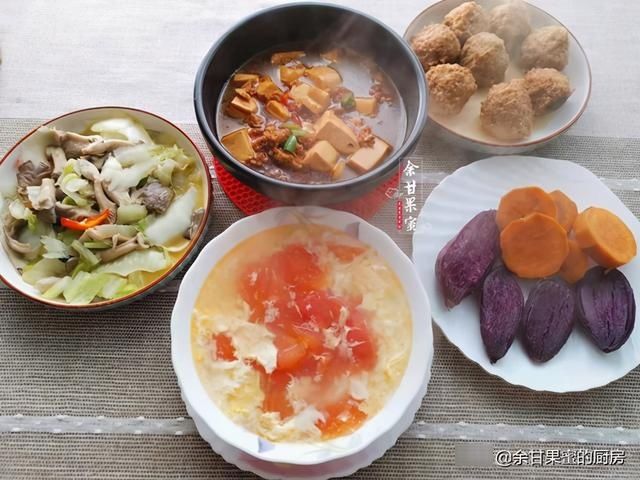  午餐|我家午餐这样做，简单营养，5道家常美食，暖胃下饭