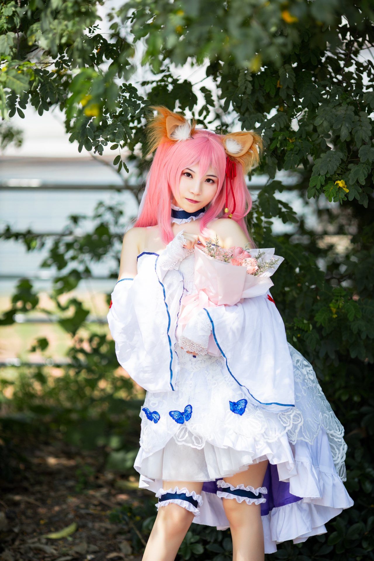 GrandOrder|Fate/GrandOrder玉藻前花嫁cosplay