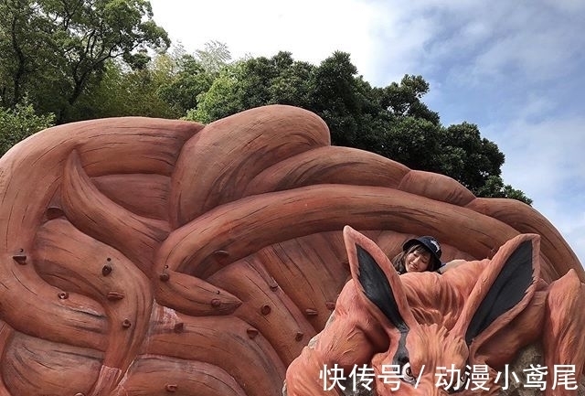 小姐姐|火影主题公园有多真实?九尾的眼神完美还原,蛤蟆深作打破次元壁