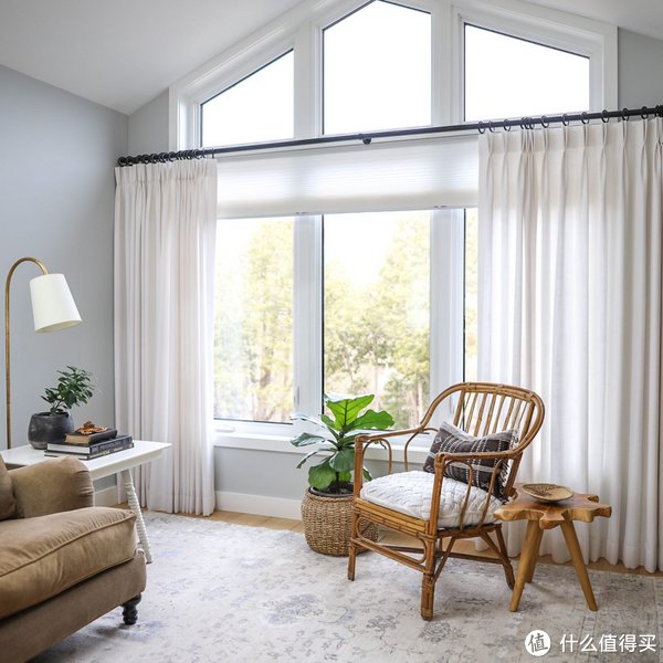 罗马杆|我把2000元淘宝窗帘，挂出了2w效果