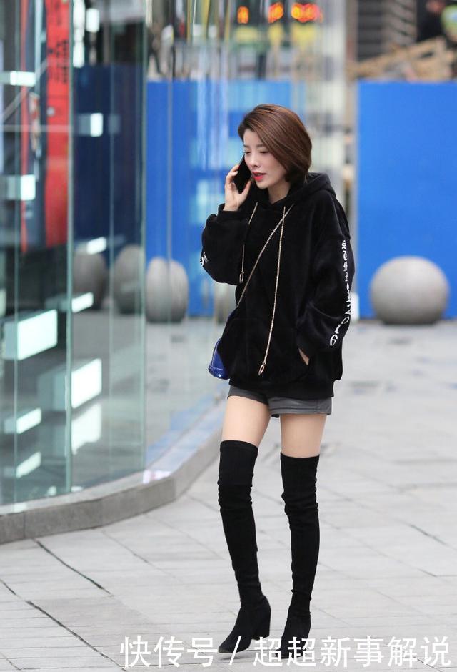 冬季靴子怎么穿,挑对“长度”是关键,让你轻松一米八!