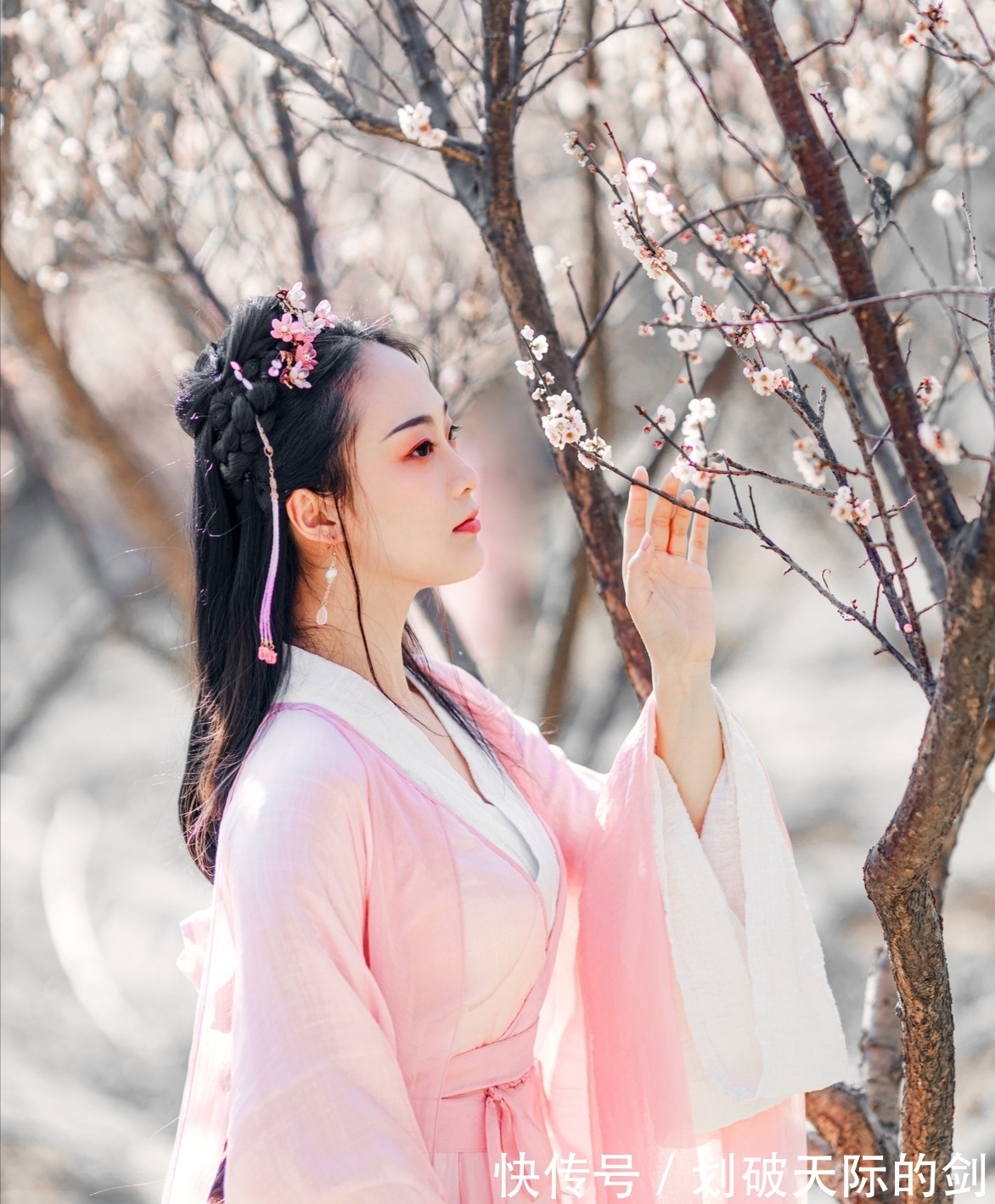 寒潮@感怀·七言格律诗:未见江南飞暮雪,先知塞北遇寒潮