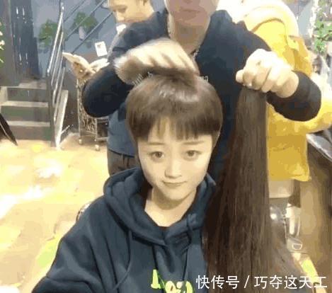 男人们|16岁女孩短发像个假小子, 接完长发后, 让男人们怀疑人生!