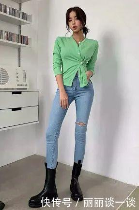 马丁靴的30个穿搭示范,可甜可盐,时髦炸了!